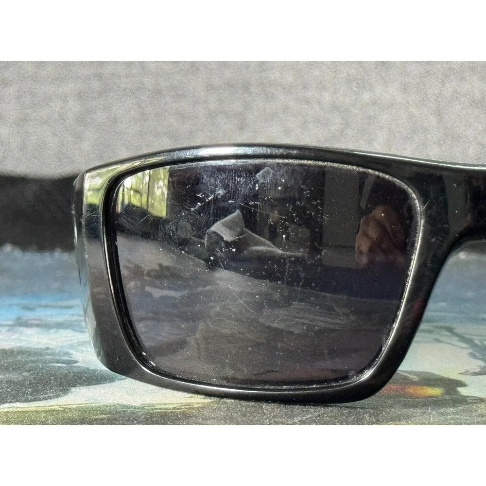 Oakley Fuel Cell Men's Polished Black Rectangle Sunglasses Frame Only 60-19-130